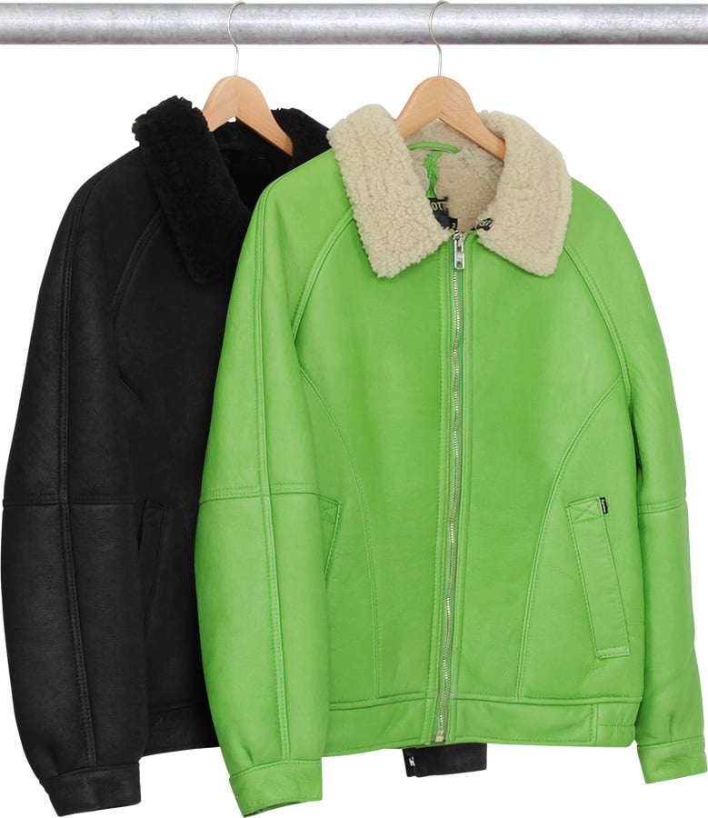 Supreme®/Schott® Shearling Bomber